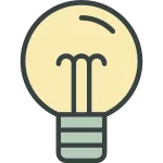Light Bulb SVG Icon
